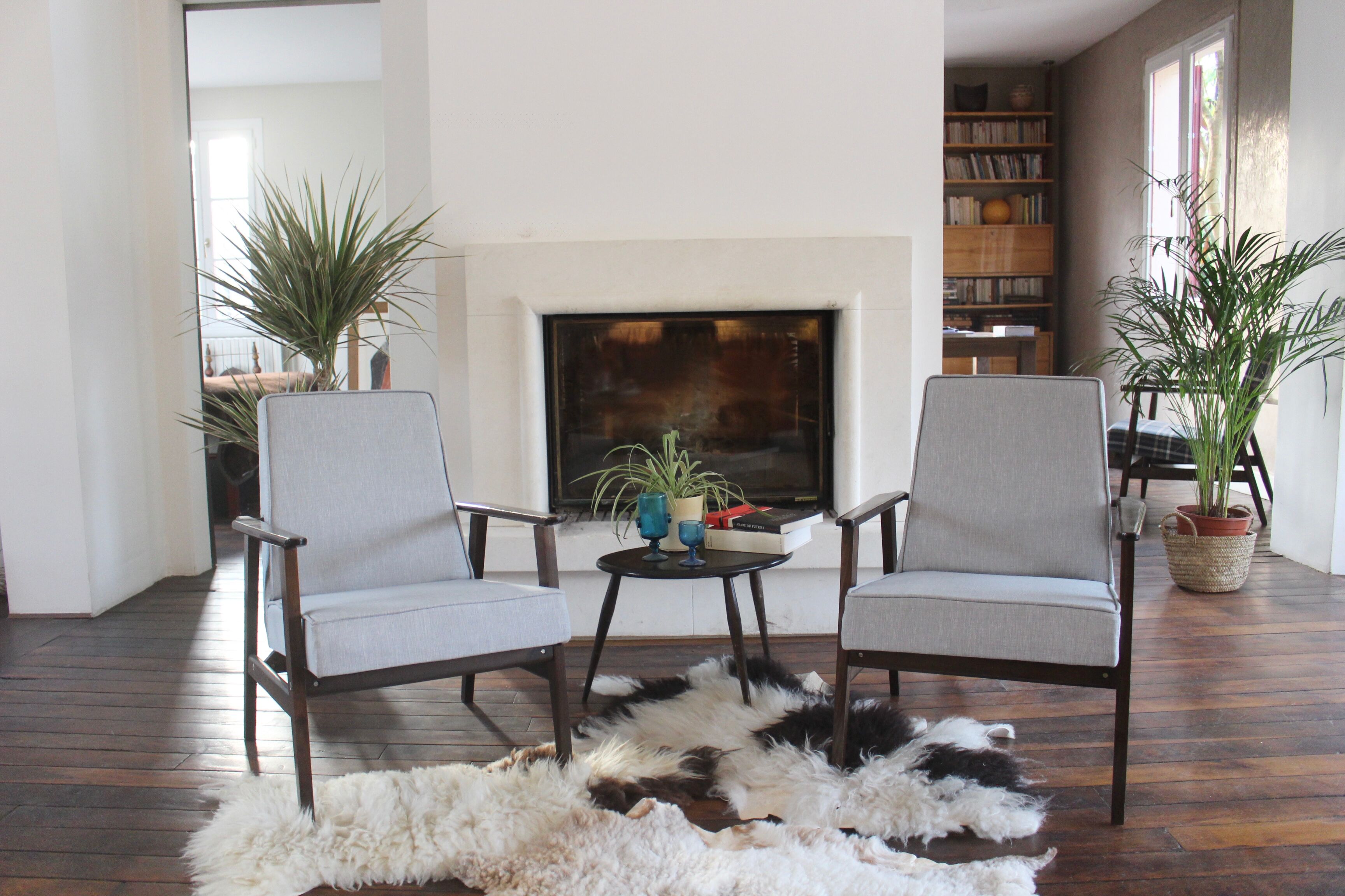 Pair of Henryk Lis armchairs 300-190, 1970