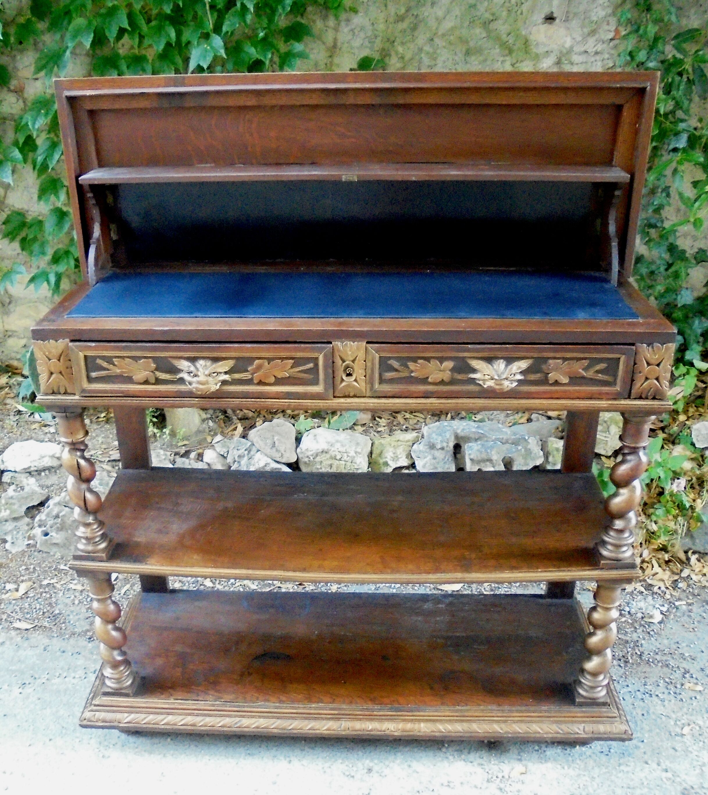 Wooden console