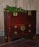 Chinese antique sideboard with 2 doors, 2 compartments.