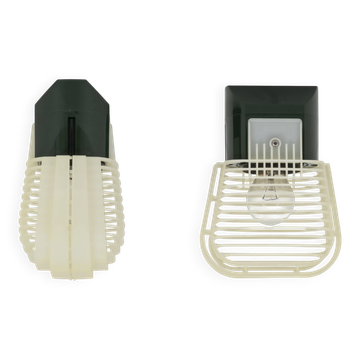 Pair of "Joe" wall or ceiling lights by Ezio Didone for Arteluce, 1980s