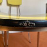 Yellow formica chairs