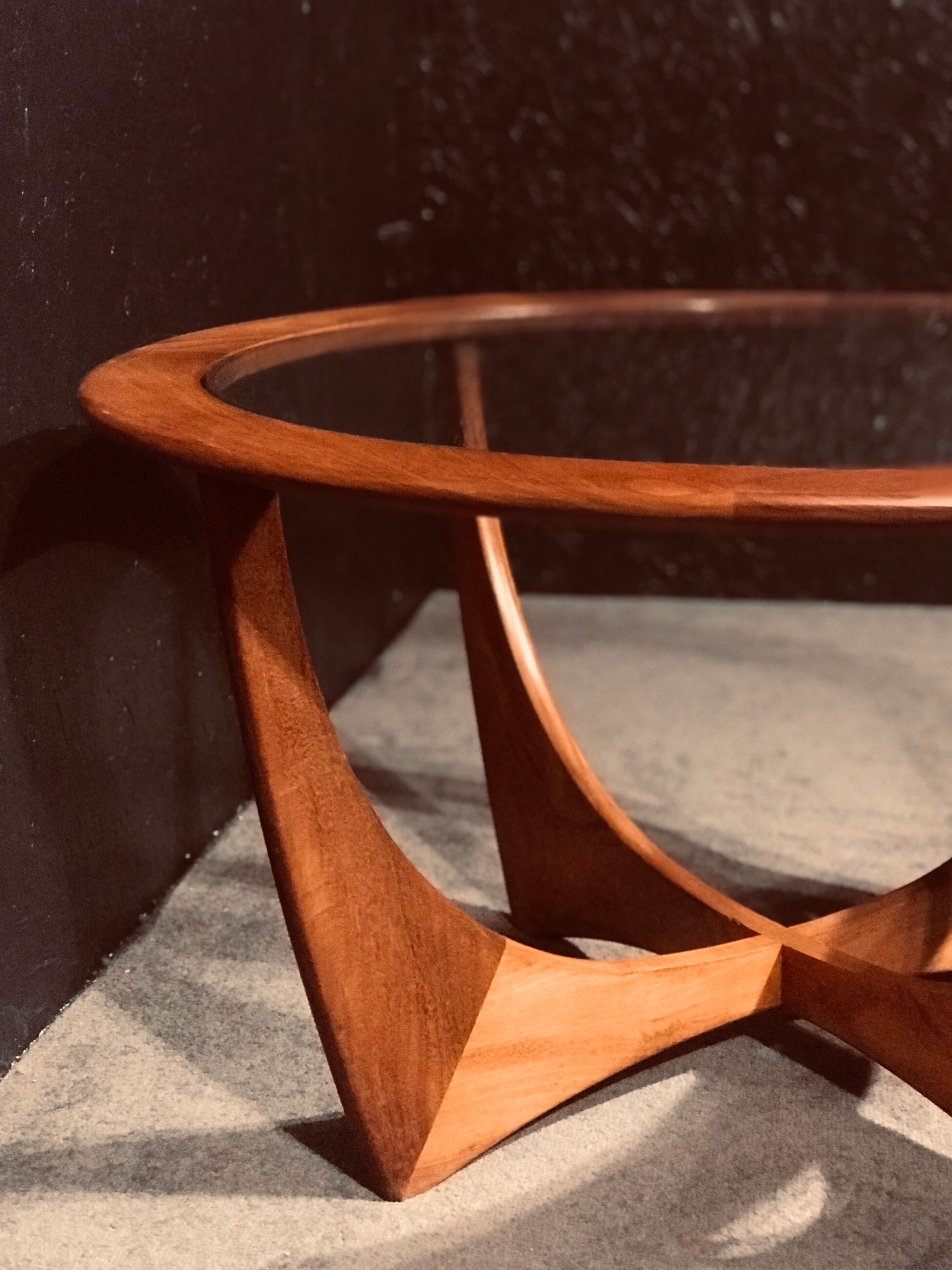 Teak G-Plan round table, designed by Victor Wilkins