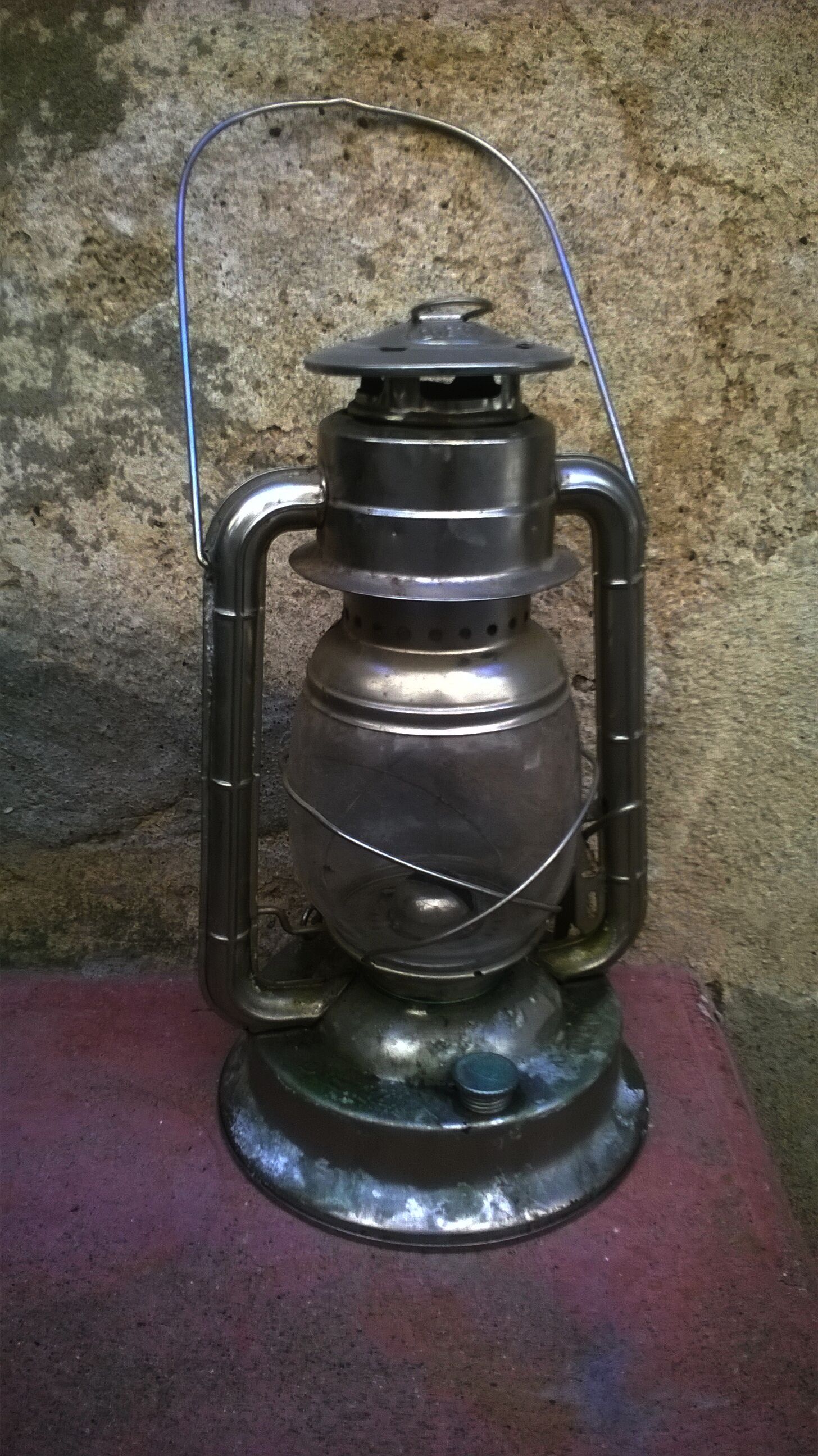 Vintage storm lamp