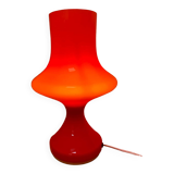 Lampe de bureau en verre opalin par stefan tabery, 1970s