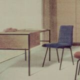 "Bull" stool by Pierre Guariche