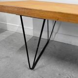 Table basse vintage Pierre Paulin “CM 191”, Edition Thonet, 1970