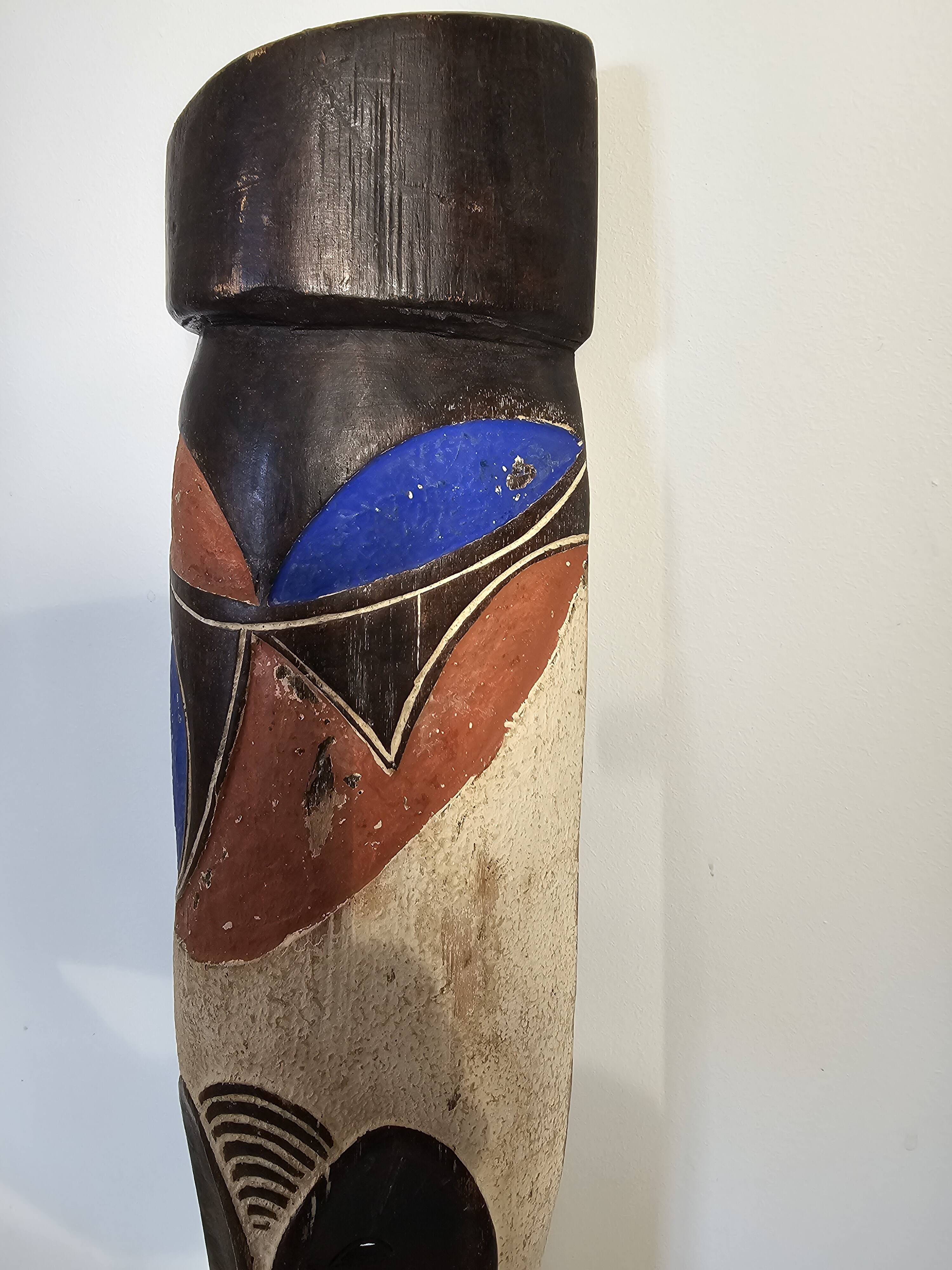 Grand decorative African mask Fang - Gabon - Tribal African art