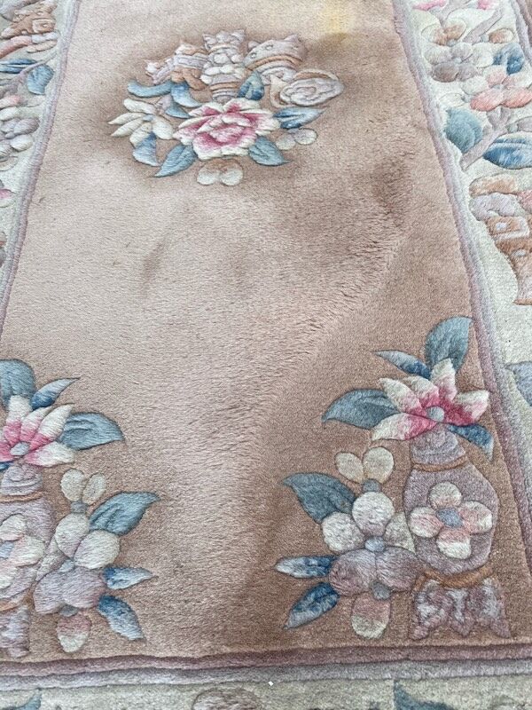 Tapis vintage chinois pekin 70x140 cm