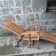 Rattan long chair