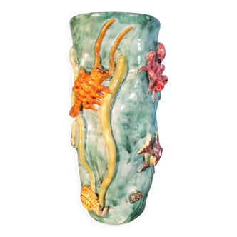 Vase "Crustacés" Pinto 1970s