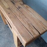 Brutalist console 120 cm solid wood