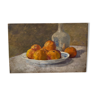 Still life with oranges