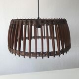 Suspension bois en osier