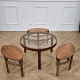 Trinity round coffee table by Nathan