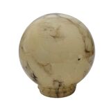 Vintage  Thabur Marble-Effect Globe Lamp – 1930-1950 - Netherlands