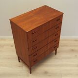 Commode en teck, design danois, années 1970, production : Danemark