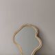 Archibald wooden mirror – 40×35 cm – Mirror - slight snag on the mirror