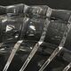 CENDRIER Cristal VINTAGE Forme Coquillage