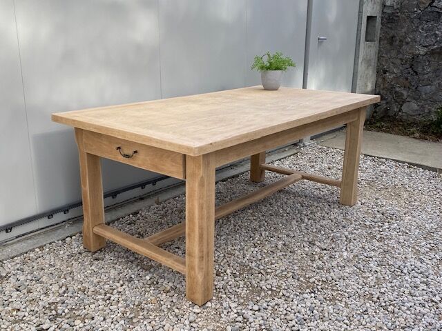 Sanded farm table extensions 260 cm