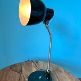 Bedside lamp from the 1950's, mid century table lamp with industrial style