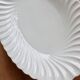 Vintage oval serving dish white twisted porcelain Limoges Haviland