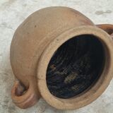 Antique French grespot confit pot