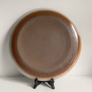 Glazed stoneware dish – France, mid-20th century