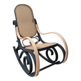 Bentwood rocking chair Paris gray/raw