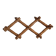 Porte manteaux accordéon