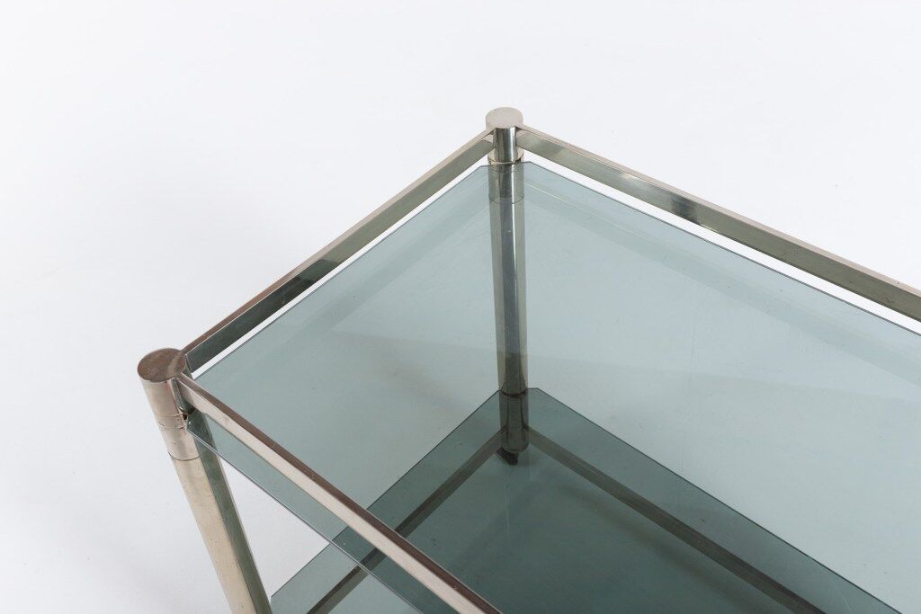 Italian chrome-plated steel service, 1970s