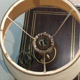 Golden lamp oak leaves