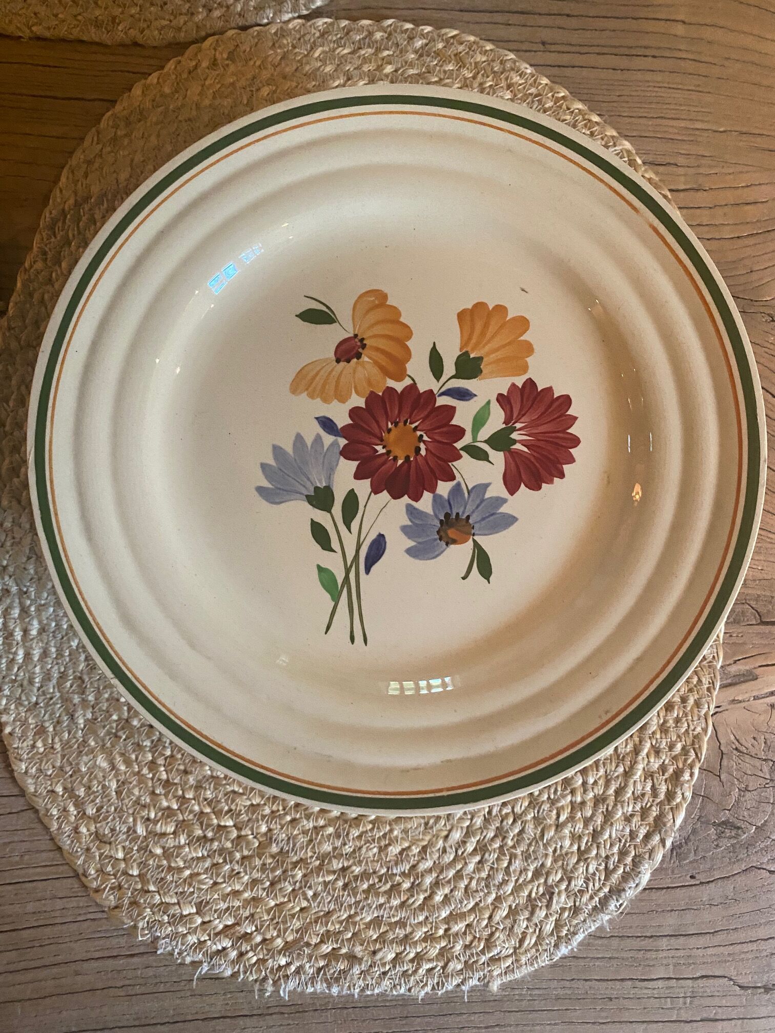 Set of Plates Bosh La Louviere