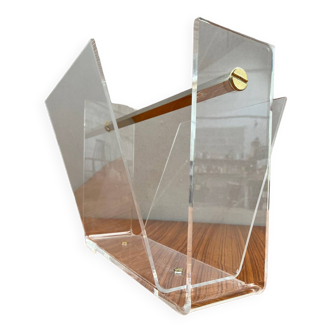 Porte revue david lange plexiglas
