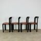 4 Bruno Rey chairs for Dietiker, workshop "Chair from Stein am Rhein"