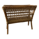 Rattan magazine rack