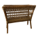 Rattan magazine rack