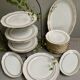 Dessert plates made of Sologne porcelain