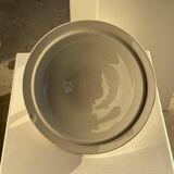 Covered soup tureen or vegetable dish in Saint Amand earthenware H29 D28