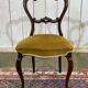 Set of 6 19th century English chairs in walnut