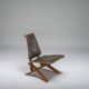 French S46 Dromadaire Chair by Pierre Chapo for Ebenisterie Seltz, 1970s