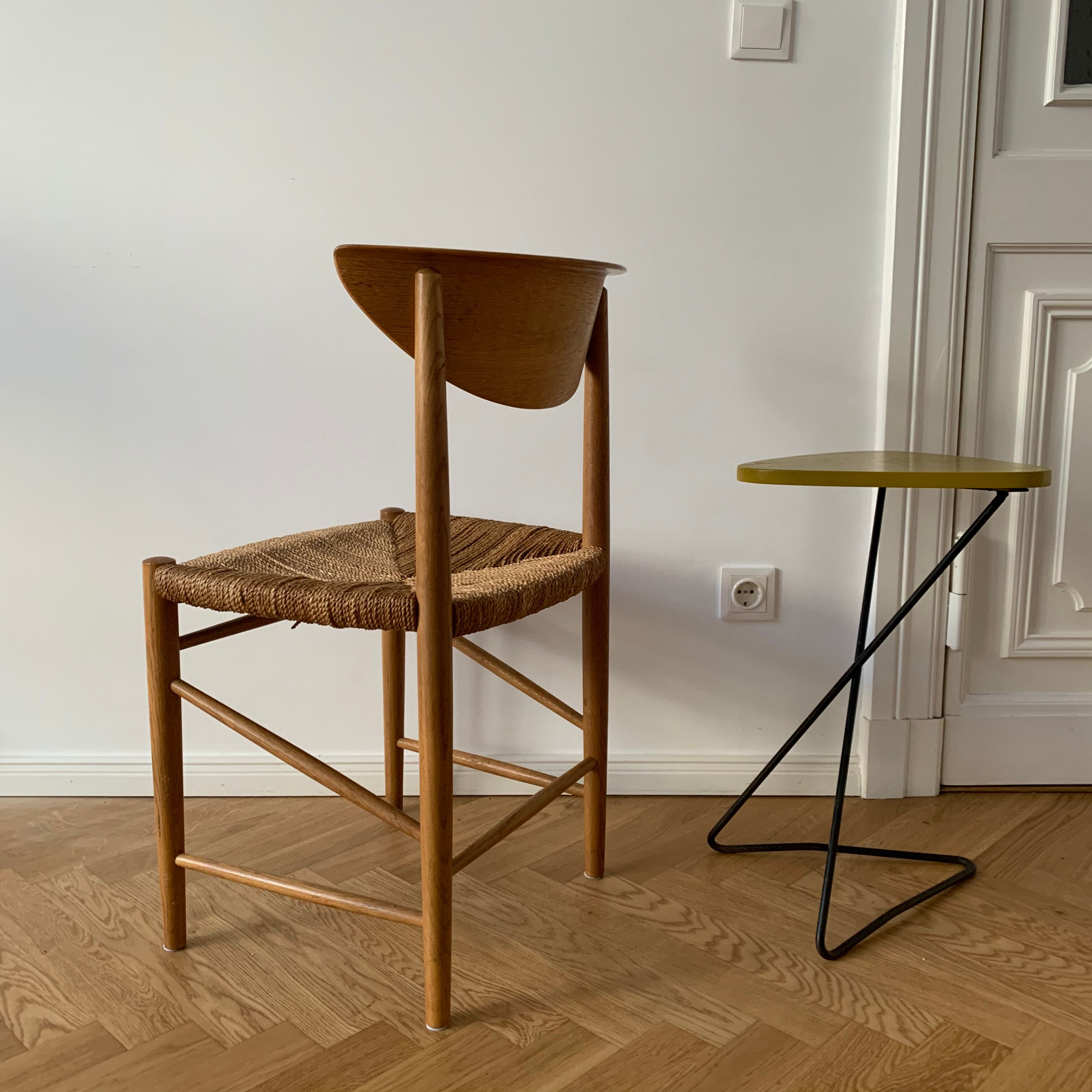 Set of 8 oak dining chairs model 316 by Peter Hvidt & Orla Mølgaard Nielsen for Søborg Mobler