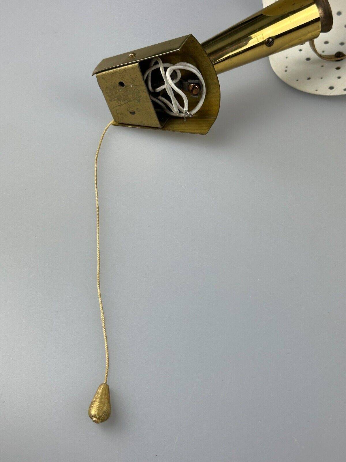 50s 60s wall lamp by Ernest Igl for Hillbrand Brass & Metal Design