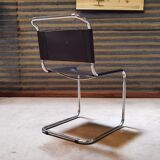 Chair S33 Marcel Breuer Thonet black leather