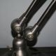 Jieldé floor lamp 3 arms 40cm graphite industrial Jean Louis Domecq vintage
