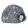 Marble trinket tray with ammonite fossil