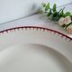 Large round serving platter sarreguemines, epernay model