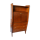 Vintage mahogany wing-shaped secretary