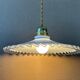 Suspension opaline ancienne