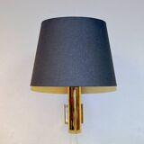 Paire d'appliques Høvik en laiton norvégien mod 7343 par Arnulf Bjørnshol 1970