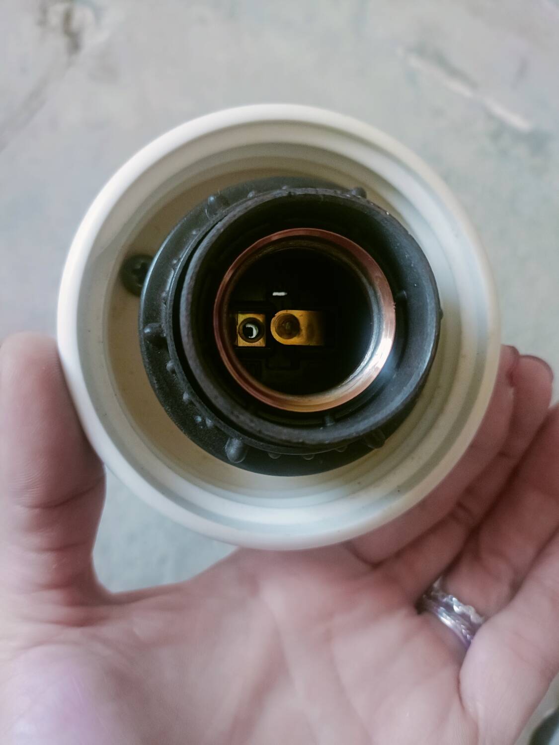 Two opaline glass globe wall lights